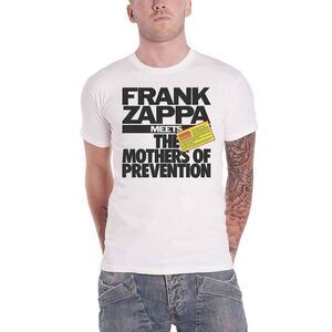 Frank Zappa Unisex Adult The Mothers Of Prevention Cotton T-Shirt / White
